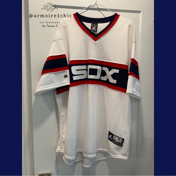 Majestic Chicago White Sox Baseball Jersey player Sale #49 Men’s Size XL - Picture 6 of 13